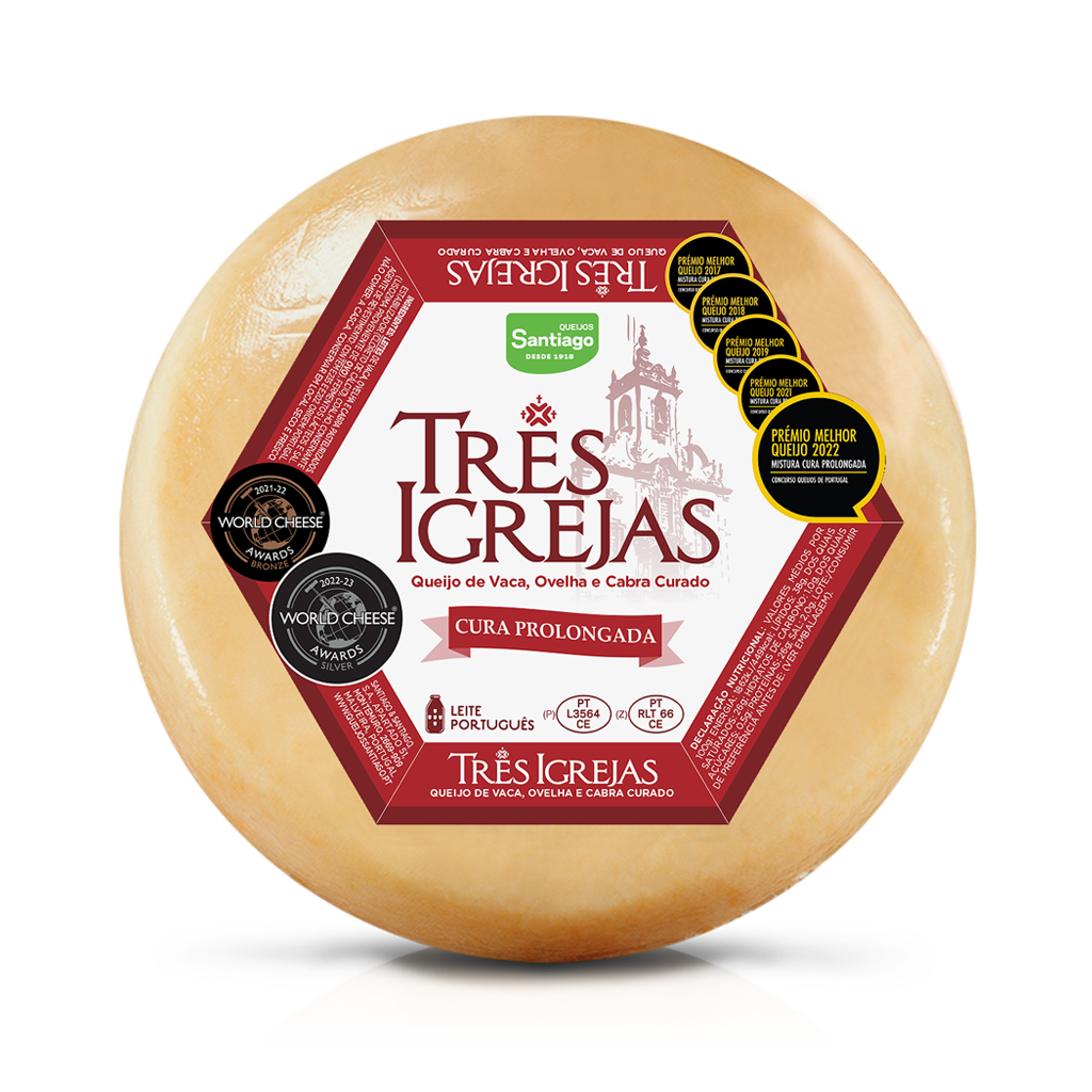 QUEIJO CURADO TRÊS IGREJAS CURA PROLONGADA KG