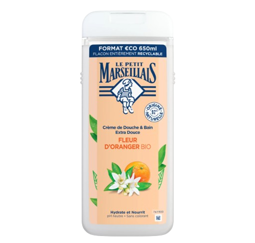 GEL BANHO FLOR LARANJA LE PETIT MARSEILLAIS 650ML