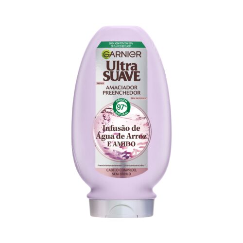 AMACIADOR INFUSÃO DE ÁGUA DE ARROZ E AMIDO ULTRA SUAVE 400ML