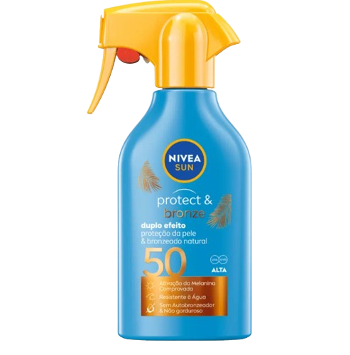 PROTETOR SOLAR SPRAY PROTECT & BRONZE NIVEA FP50 270ML