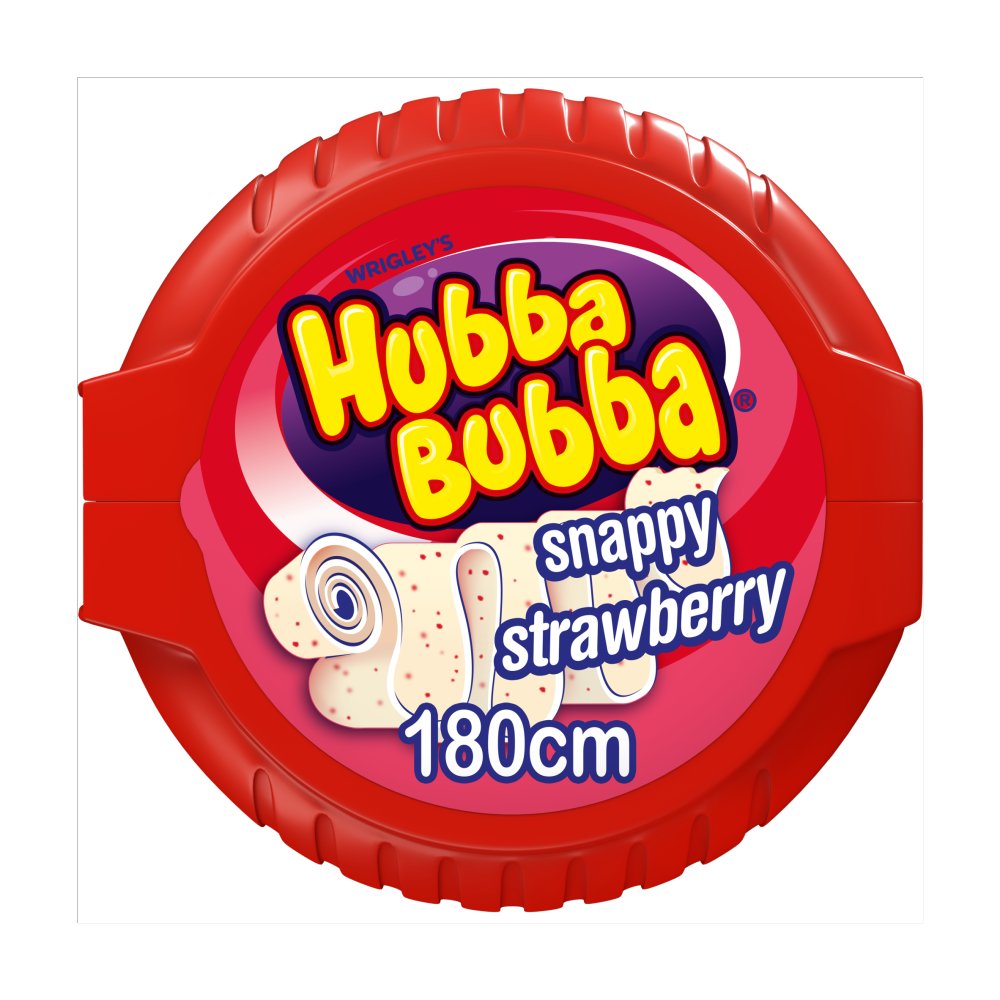 PASTILHA MEGA LONG TAPE STRAWBERRY HUBBA BUBBA 56GR