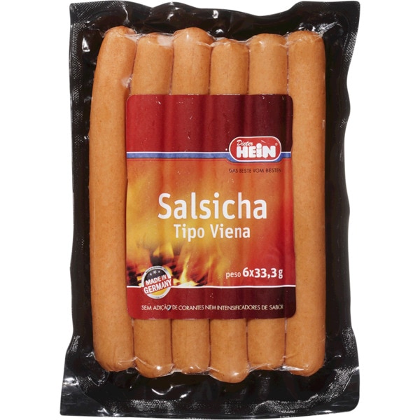 SALSICHAS TIPO VIENA HEIN 6X33,3G