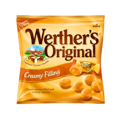 REBUÇADOS WERTHER'S CREAMY FILLING 135GR