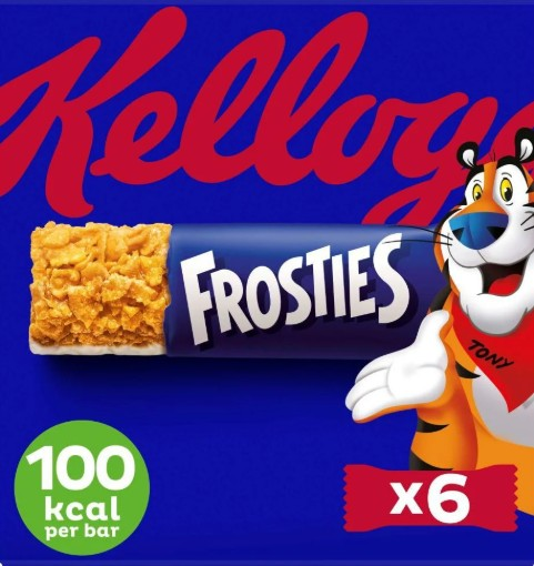 BARRAS CEREAIS FROSTIES KELLOGGS 6U