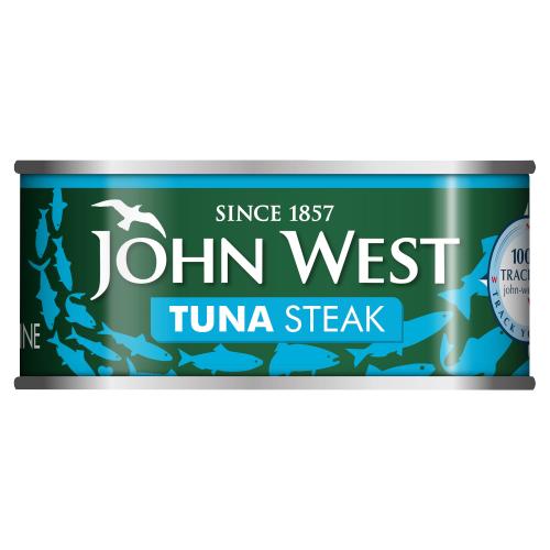 BIFE DE ATUM EM SALMOURA JOHN WEST 160R