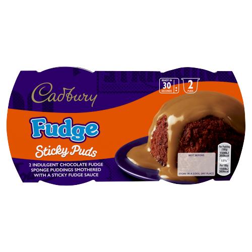 PUDIM FUDGE STICKY PUDS 2X95GR