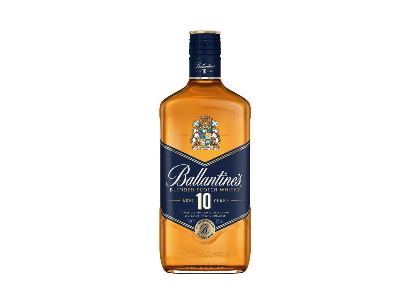 WHISKY BALLANTINE`S 10 ANOS 70CL