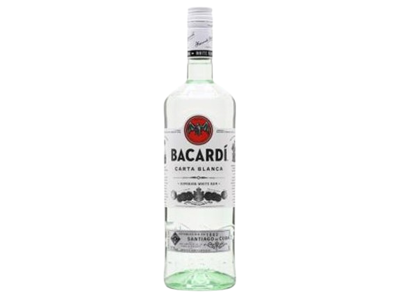 RUM BACARDI CARTA BLANCA 1L