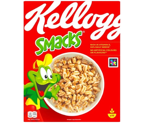 CEREAIS SMACKS KELLOGG'S 330GR