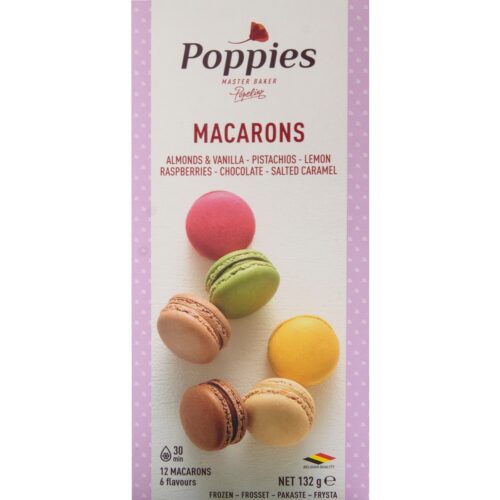 GELADO MACARONS POPPIES 12U