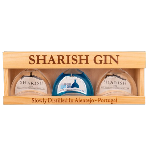 GIN SHARISH TRIPACK 2 ORGINAL + 1 BLUE 3X50CL