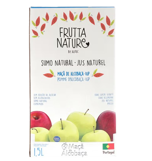 NÉCTAR MAÇÃ ALITEC BIB 1,5L