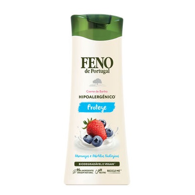 GEL BANHO FENO MORANGO E MIRTILO 650ML