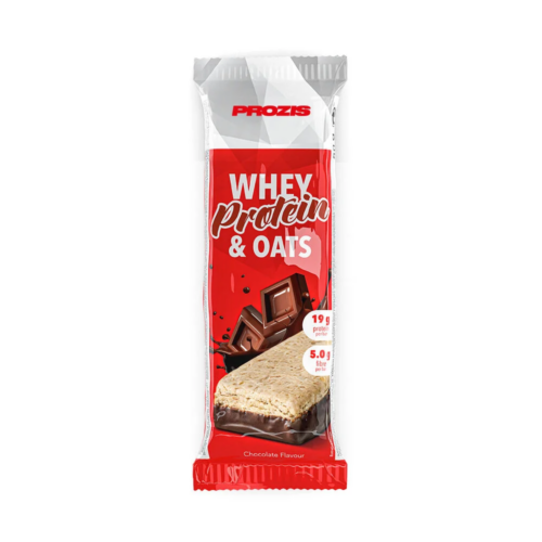 BARRA WHEY PROTEIN & OATS CHOCOLATE PROZIS 80GR