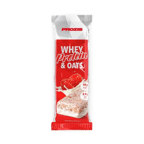 BARRA WHEY PROTEIN & OATS FRAMBOESA PROZIS 80GR