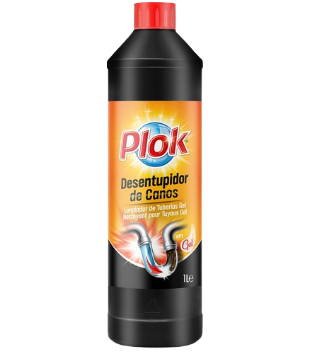DESENTUPIDOR CANOS GEL PLOK 1L