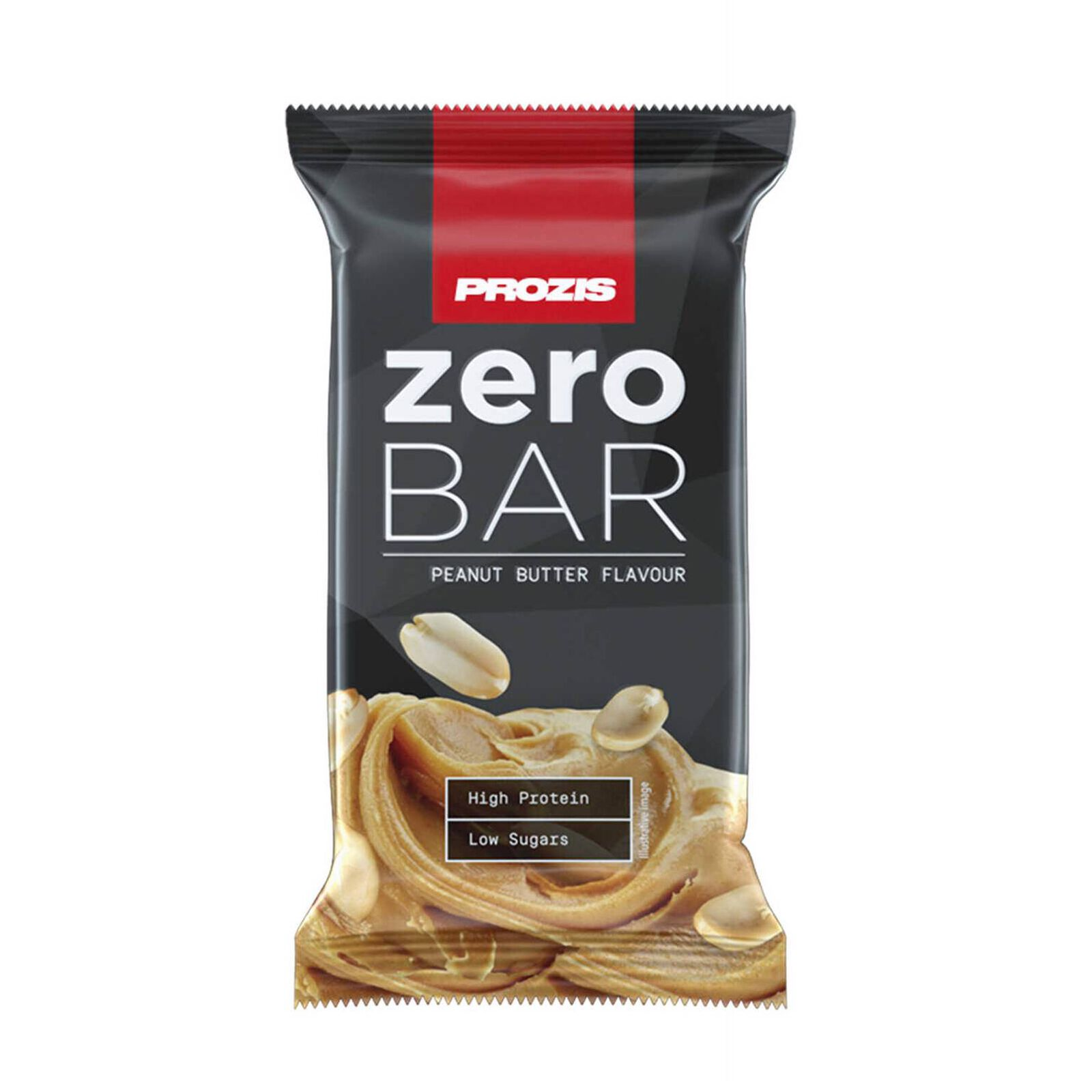 BARRA ZERO MANTEIGA DE AMENDOIM PROZIS 40GR