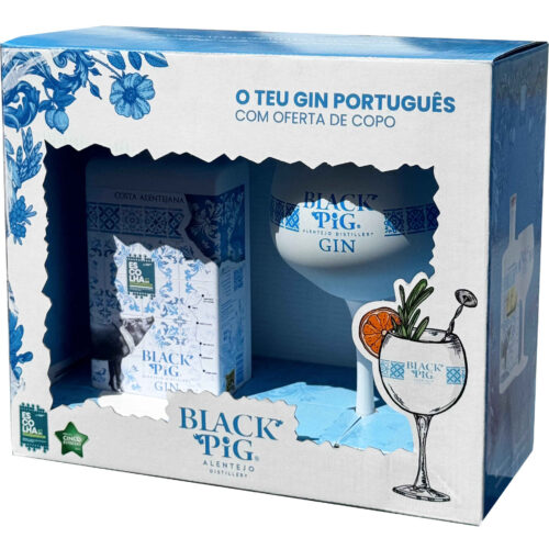 GIN BLACK PIG 50CL + COPO