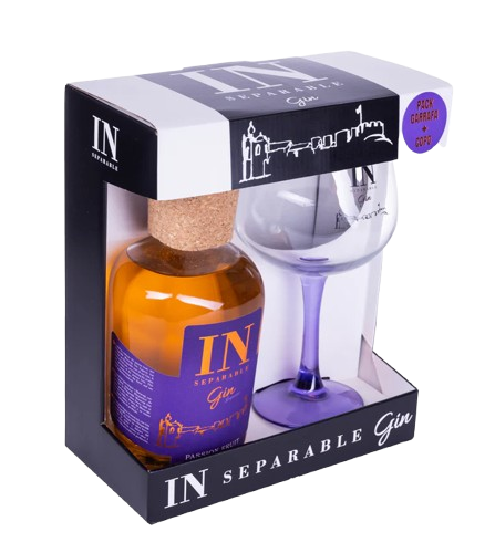 GIN IN SEPARABLE MARACUJÁ 70CL + COPO