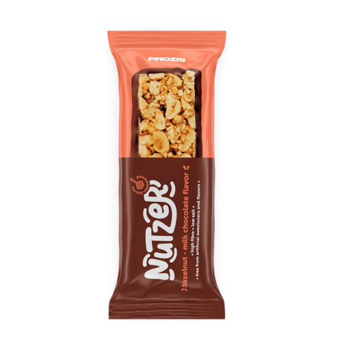 BARRA NUTZER FRUTOS SECOS CHOCOLATE E AVELÃ PROZIS 45GR