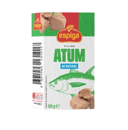 ATUM POSTA NATURAL ESPIGA 120GR