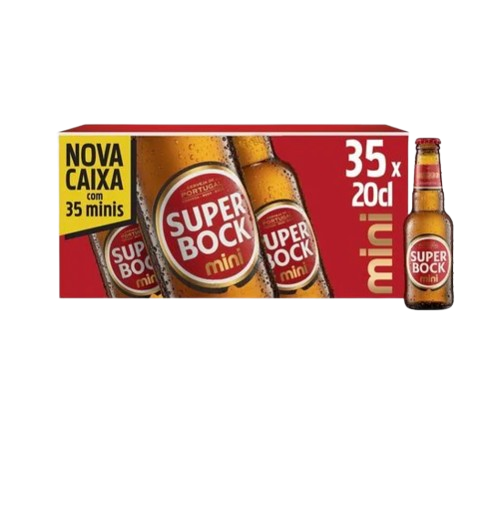 CERVEJA SUPER BOCK MINI 35X20CL