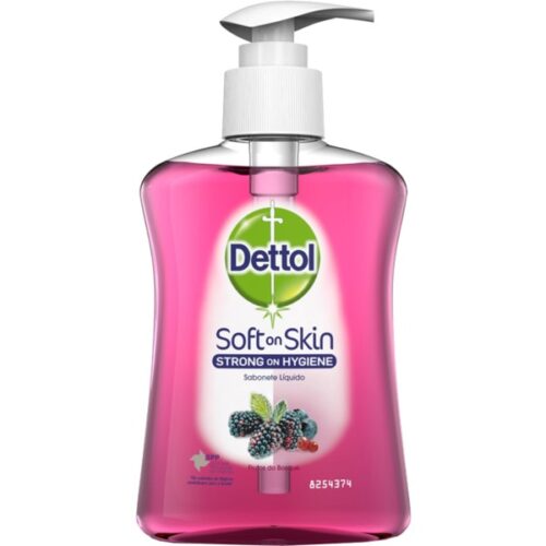 SABONETE LÍQUIDO FRUTOS DO BOSQUE DETTOL 250ML