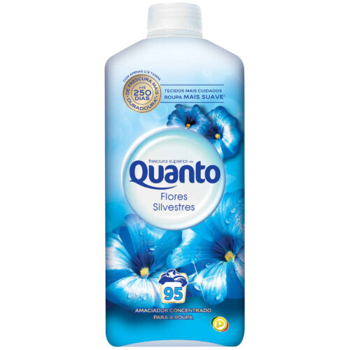 AMACIADOR ROUPA CONCENTRADO FLORES SILVESTRES QUANTO 95 DOSES