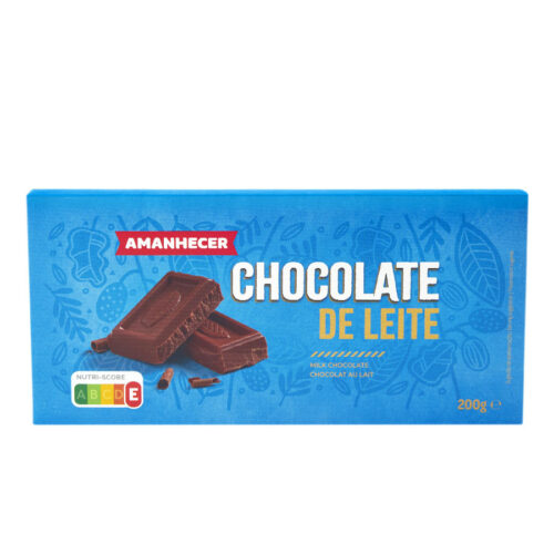 TABLETE CHOCOLATE LEITE AMANHECER 200GR