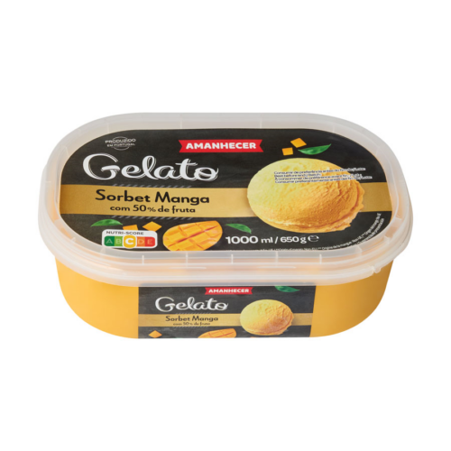 GELADO SORBET MANGA 50% AMANHECER 1LT