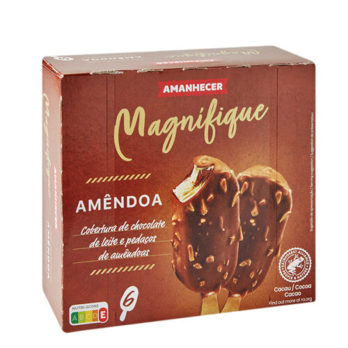 GELADO MAGNIFIQUE AMÊNDOA AMANHECER 6X120ML
