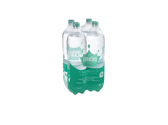 ÁGUA C/GÁS VIMEIRO 4X1,5LT