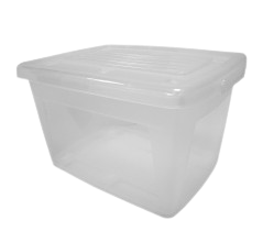 CAIXA P/ ARRUMAÇÃO C/ RODAS 66X45X37 75L