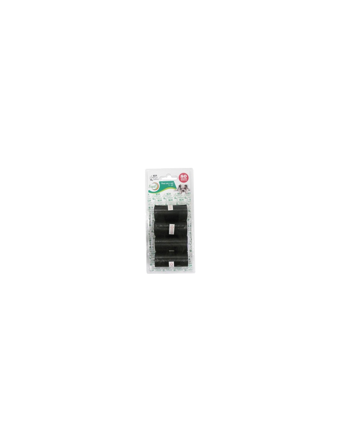 SACO HIGIENICO P/CÃO FAPIL 4 ROLOS