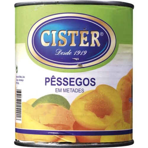 PÊSSEGO METADES EM CALDA CISTER 840GR