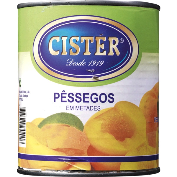 PÊSSEGO METADES EM CALDA CISTER 840GR
