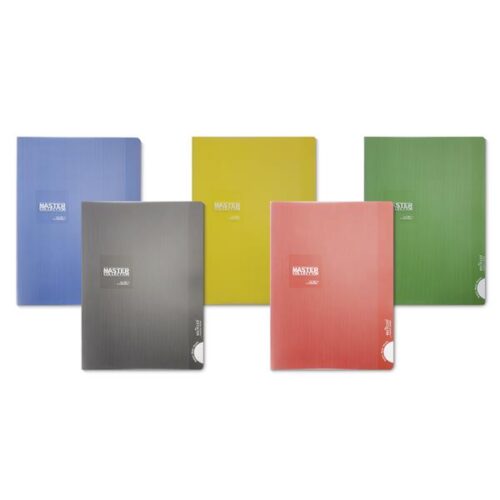 CADERNO AGRAFADO A4 MASTER COLLECTION 48F 90GR SORTIDO PAUTADO