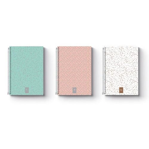 CADERNO ESPECIAL A4 SILVER & COPPER 70GR 120FLS SORTIDO PAUTADO