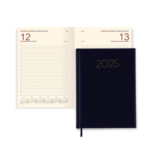 AGENDA ESCRITORIO CONDOR FSC MIX A21 14X21CM DIARIA AZUL 2026