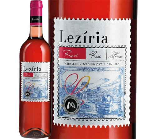VINHO ROSÉ MEIO SECO LEZÍRIA 75CL