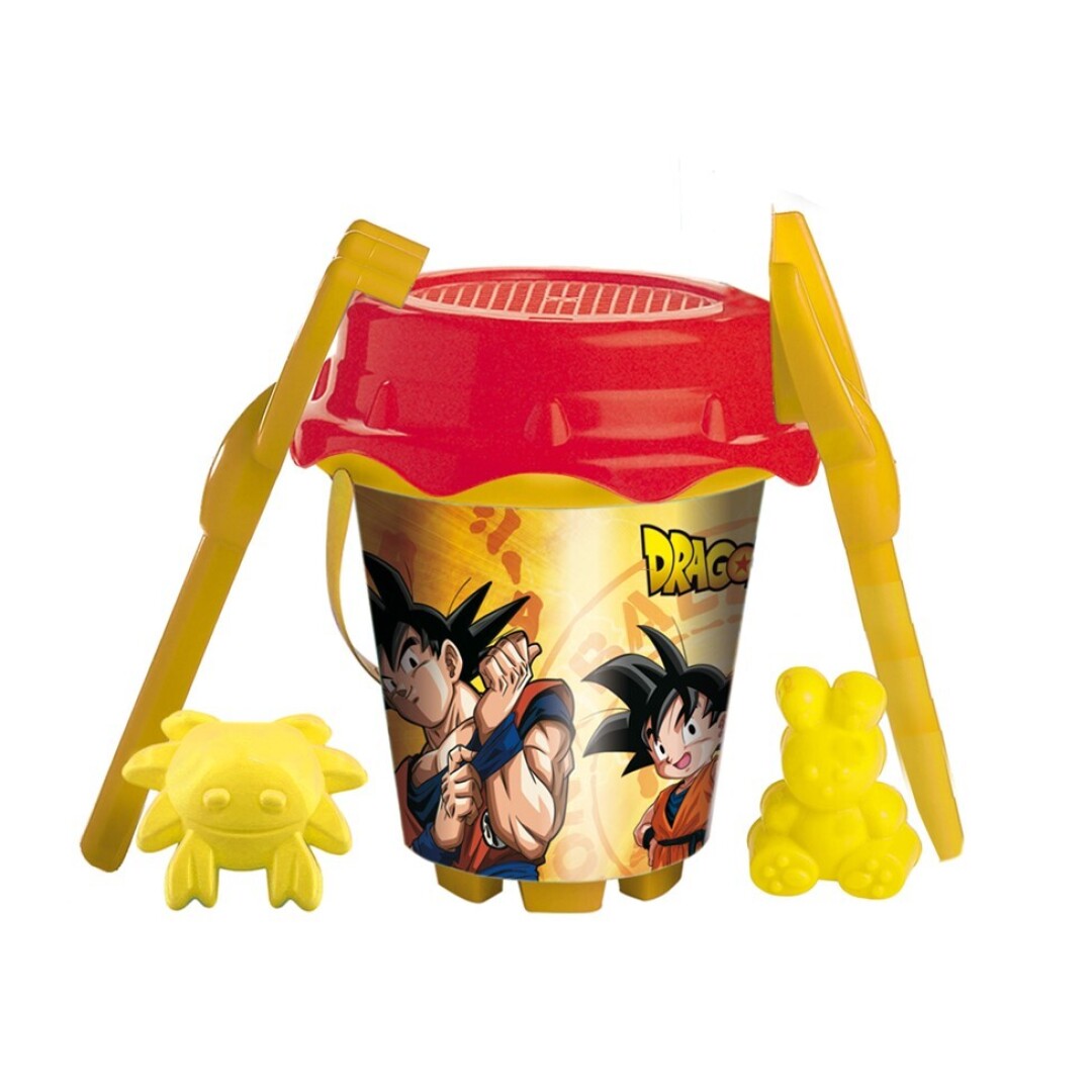 BALDE PRAIA C/ 18 ACESSORIO DRAGON BALL