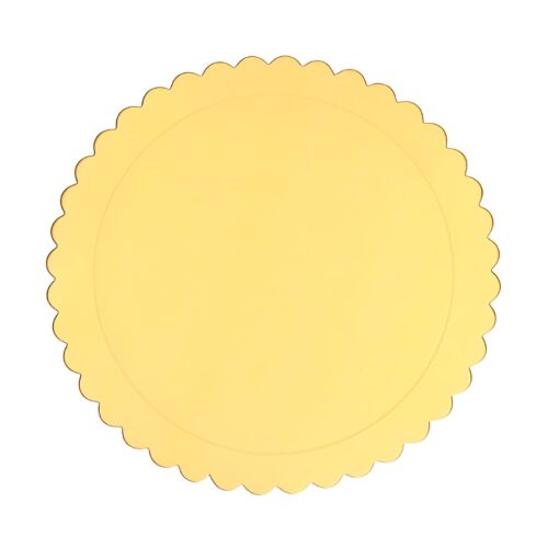 BASE P/ BOLO DOURADA REDONDA NUTRY 30CM