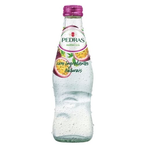 ÁGUA C/GÁS PEDRAS MARACUJÁ 25CL