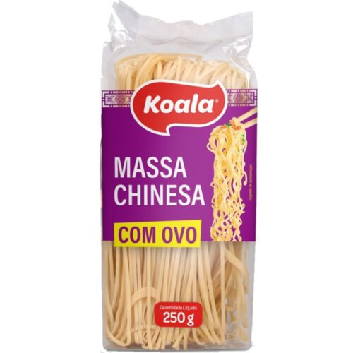 MASSA CHINESA COM OVOS KOALA 250GR