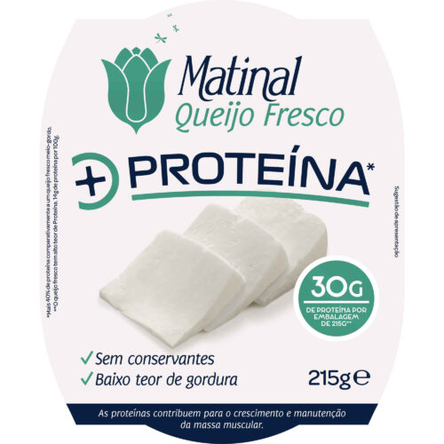 QUEIJO FRESCO MATINAL +PROTEÍNA 215GR