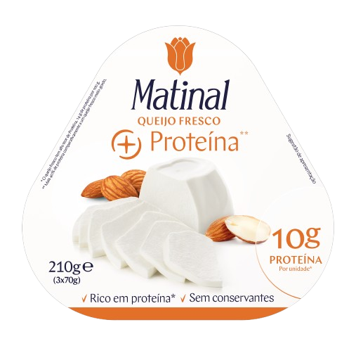 QUEIJO FRESCO MATINAL +PROTEÍNA 3X70GR