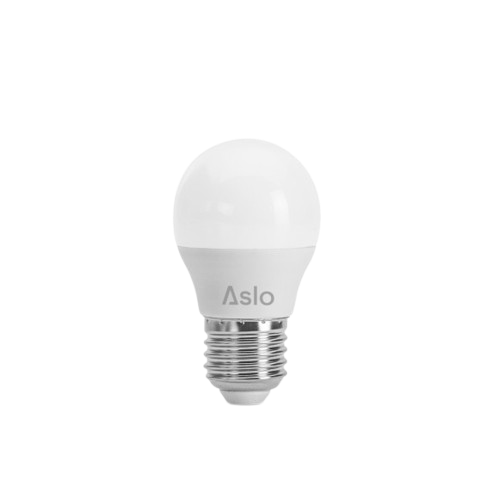 LAMPADA LED ESFERICA LUSTRE E27 5W 2700K ASLO