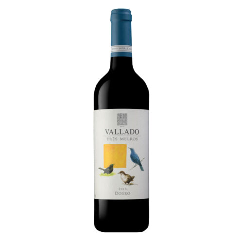 VINHO TINTO TRÊS MELROS VALLADO 75CL DOURO