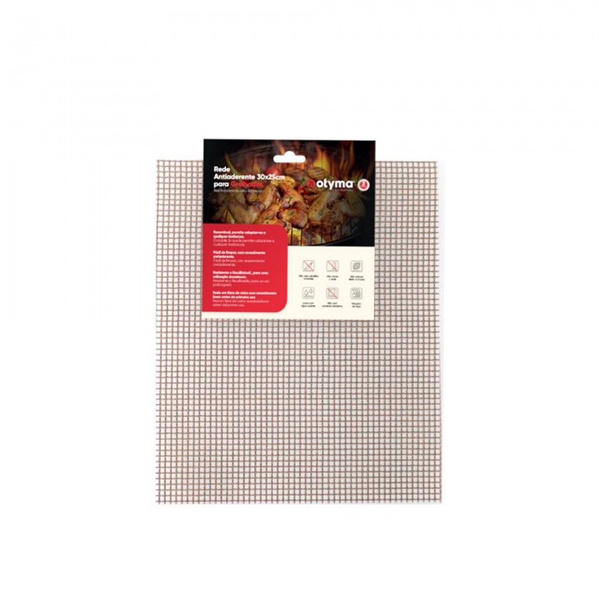 REDE ANTI-ADERENTE P/ CHURRASCO REF. BQ36 36X25CM