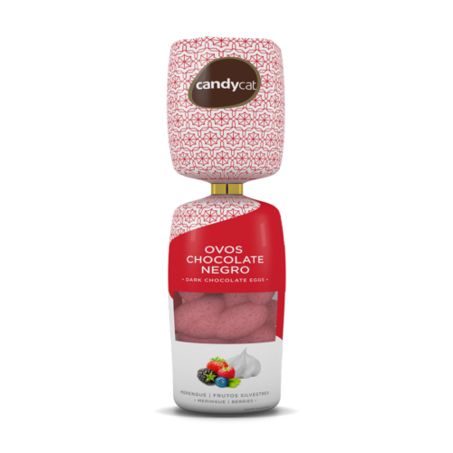 OVOS CHOCOLATE FRUTOS DO BOSQUE CANDYCAT SAQ 152GR